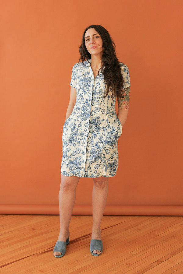 sarai-wearing-floral-chantelle-dress