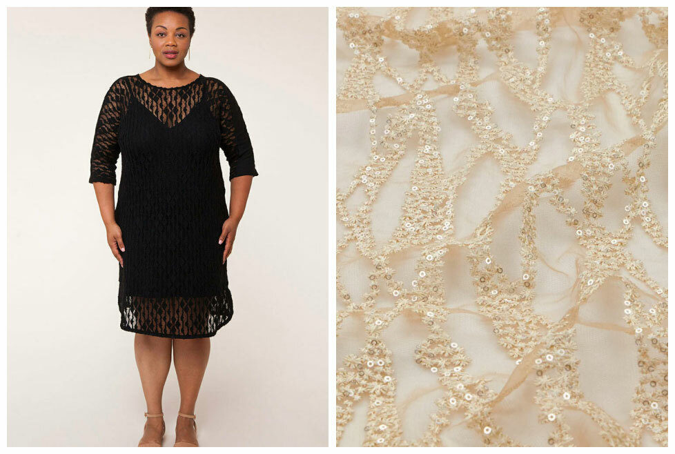 mesh fabric and the nora dress pattern