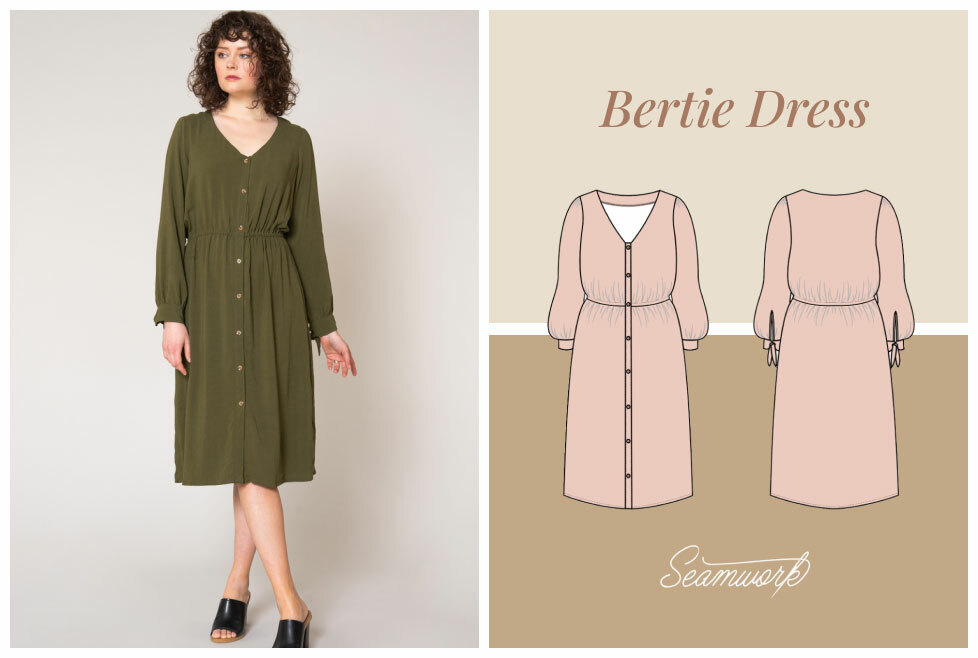 bertie dress sewing pattern