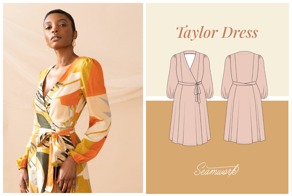 taylor dress sewing pattern