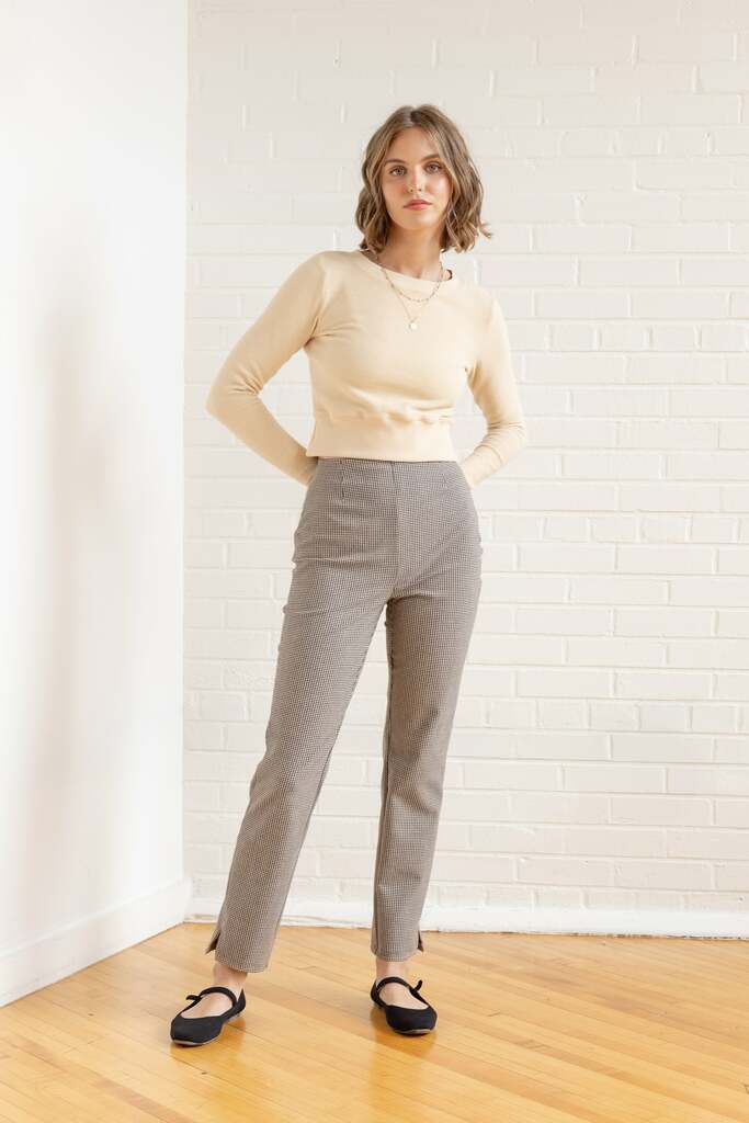 Black and white Lars pants