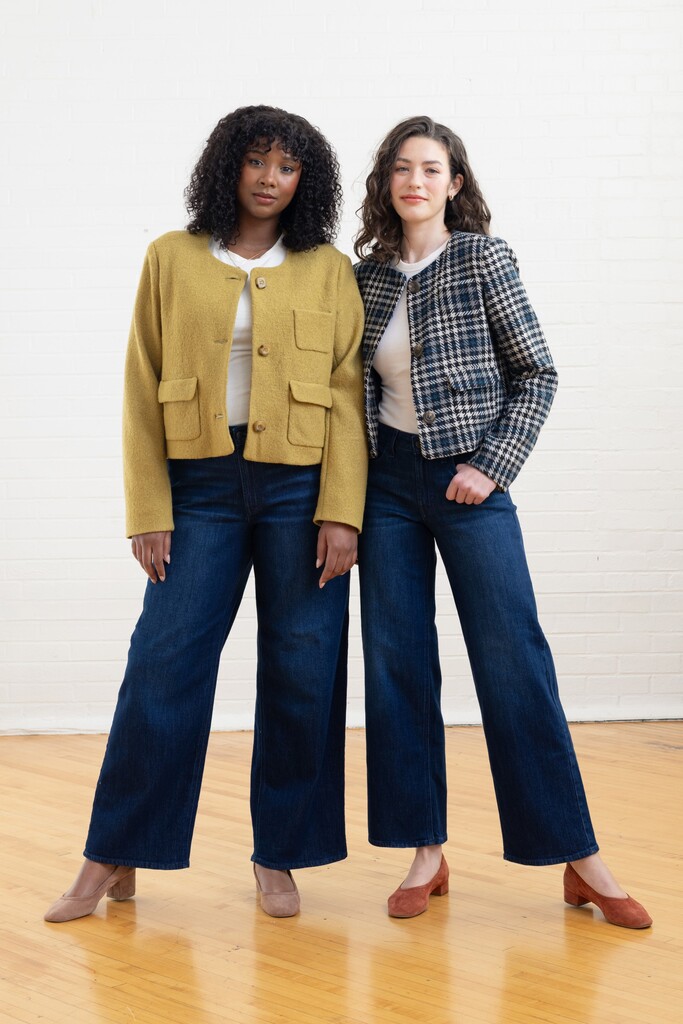 Women modeling Rhoda jackets