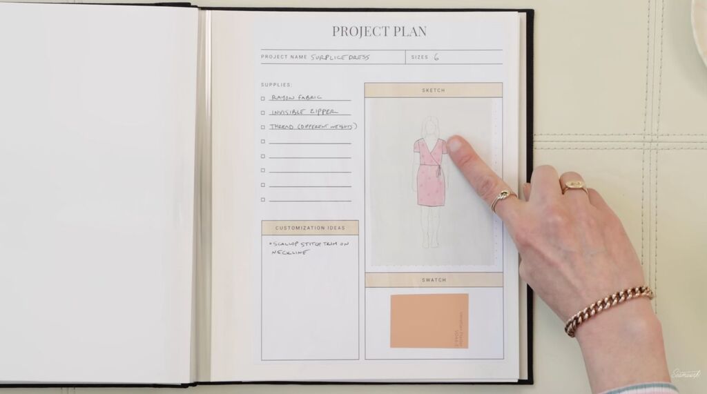 Seamwork Posie sewing plan