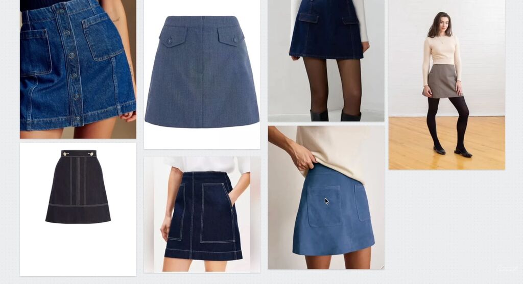 Deep indigo denim inspiration for Orla