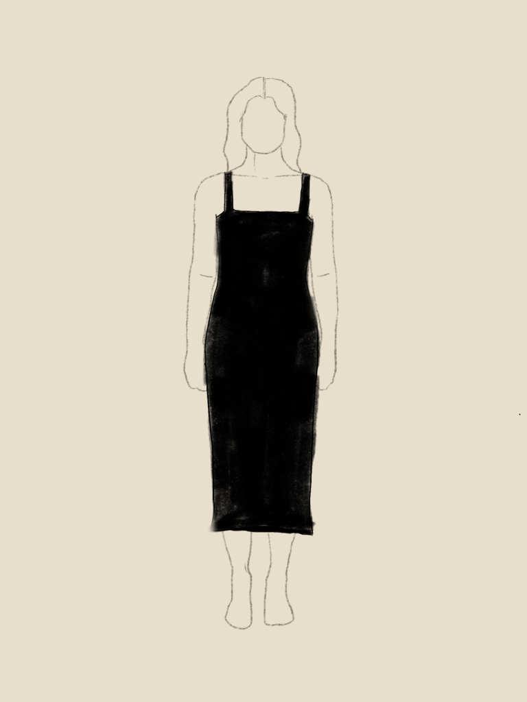 Citron dress drawing