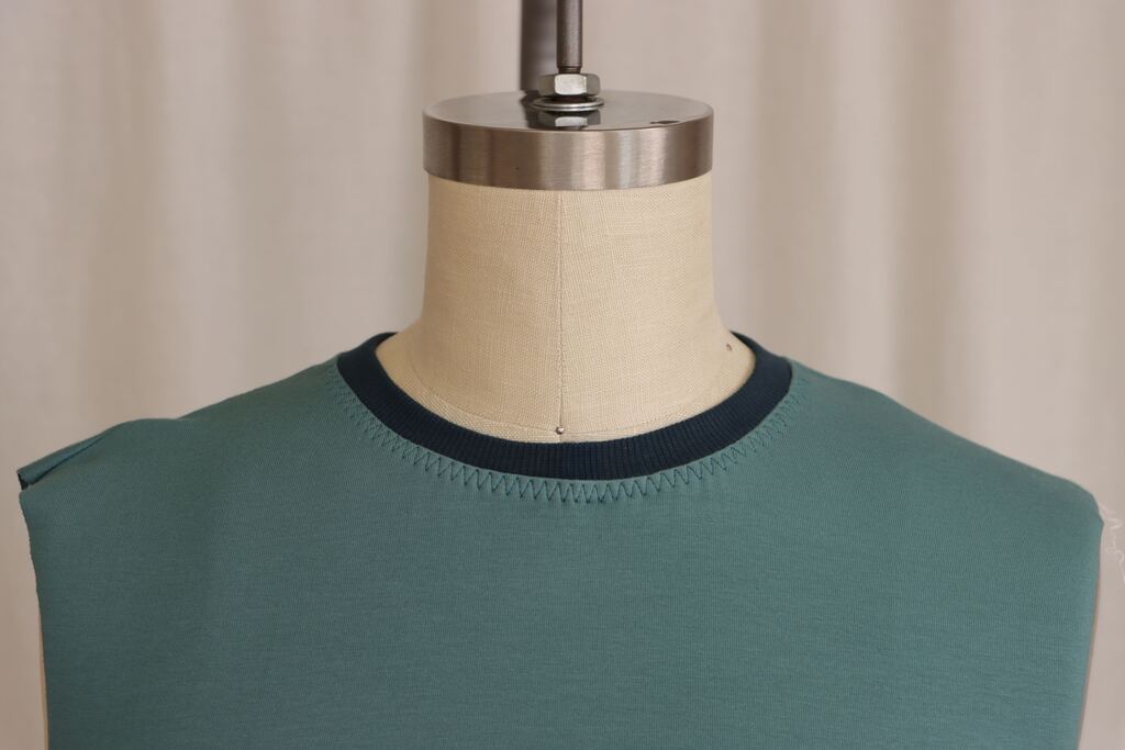 a regular zigzag stitch