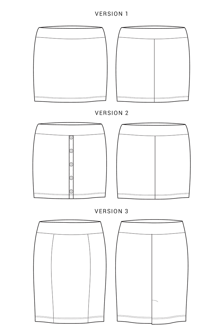 The Mabel sewing pattern, from Seamwork