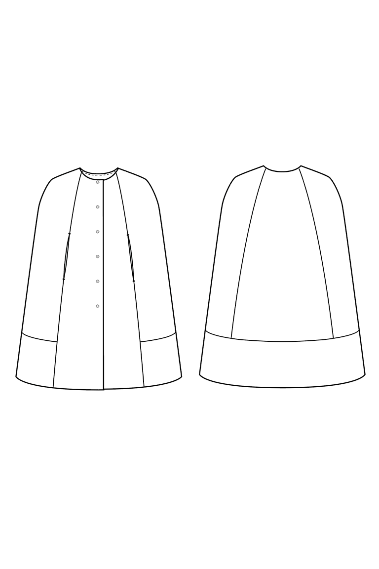 The Camden sewing pattern, from Seamwork