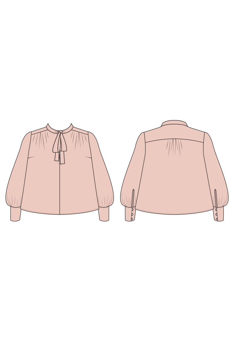 The Garnet sewing pattern, from Seamwork