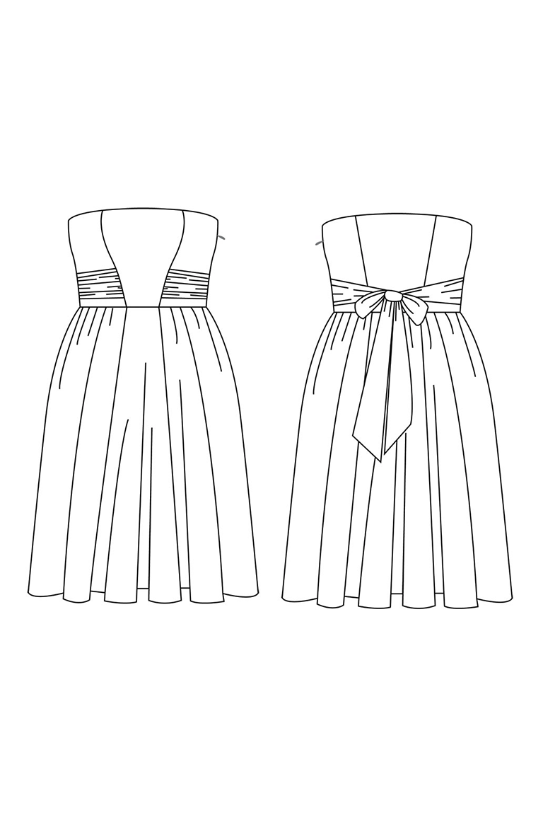 The Eclair sewing pattern, from Seamwork