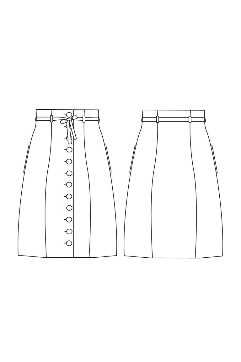 The Beignet sewing pattern, from Seamwork