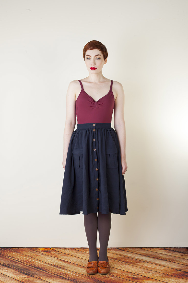 The Zinnia sewing pattern, from Seamwork