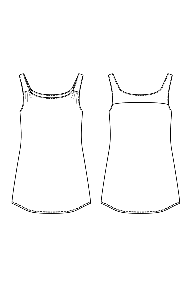 The Aurora sewing pattern, from Seamwork