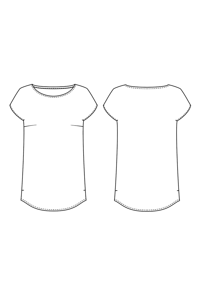 The Akita sewing pattern, from Seamwork