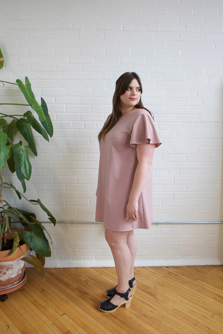 The Kenedy Dress Bonus sewing pattern, from Seamwork