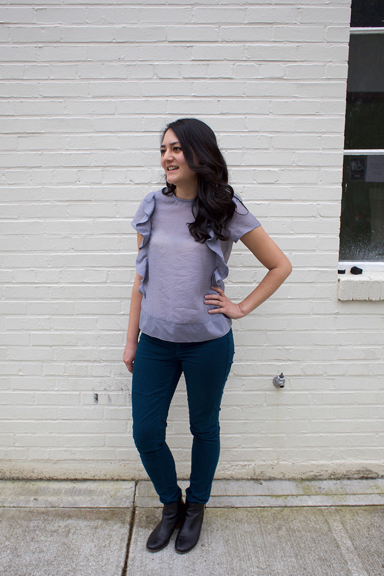The Hayden Top Bonus sewing pattern, from Seamwork