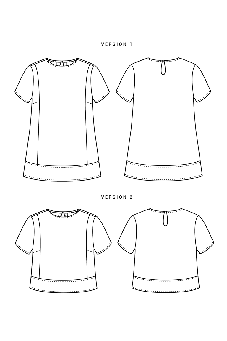 The Hayden sewing pattern, from Seamwork