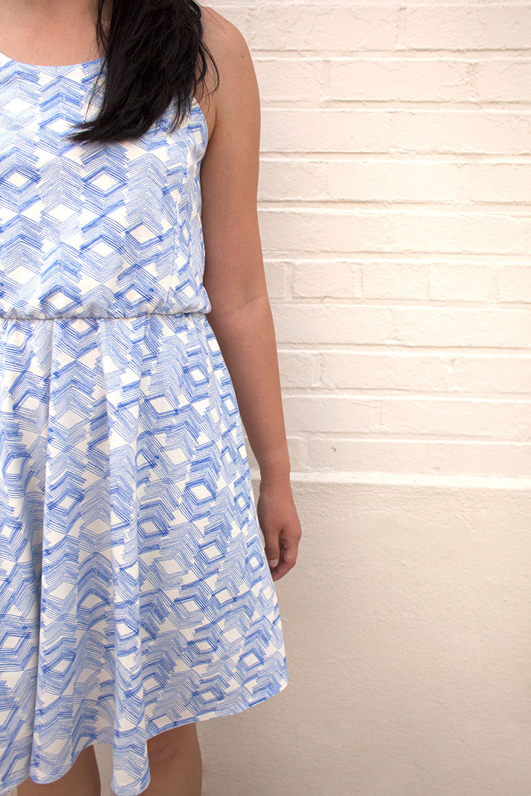 The Perry Dress Bonus sewing pattern, from Seamwork