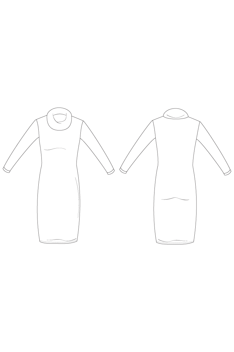 The Lenny Dress Bonus sewing pattern, from Seamwork
