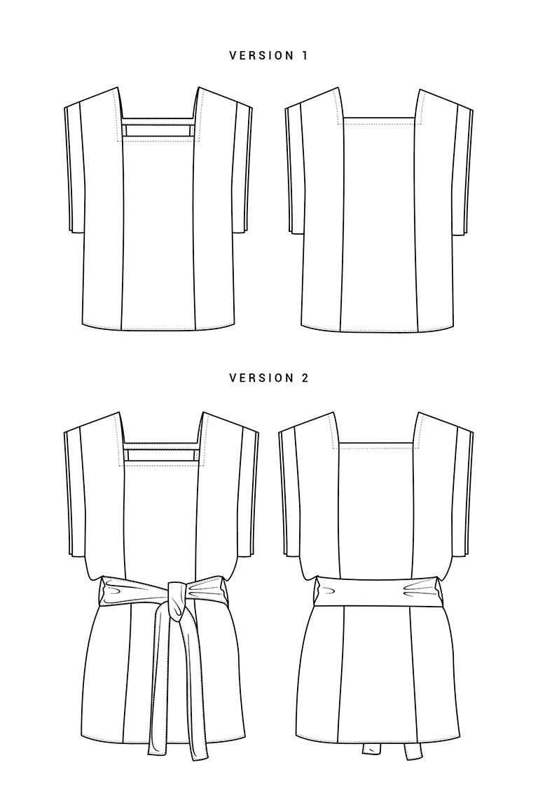 The Charlotte sewing pattern, from Seamwork