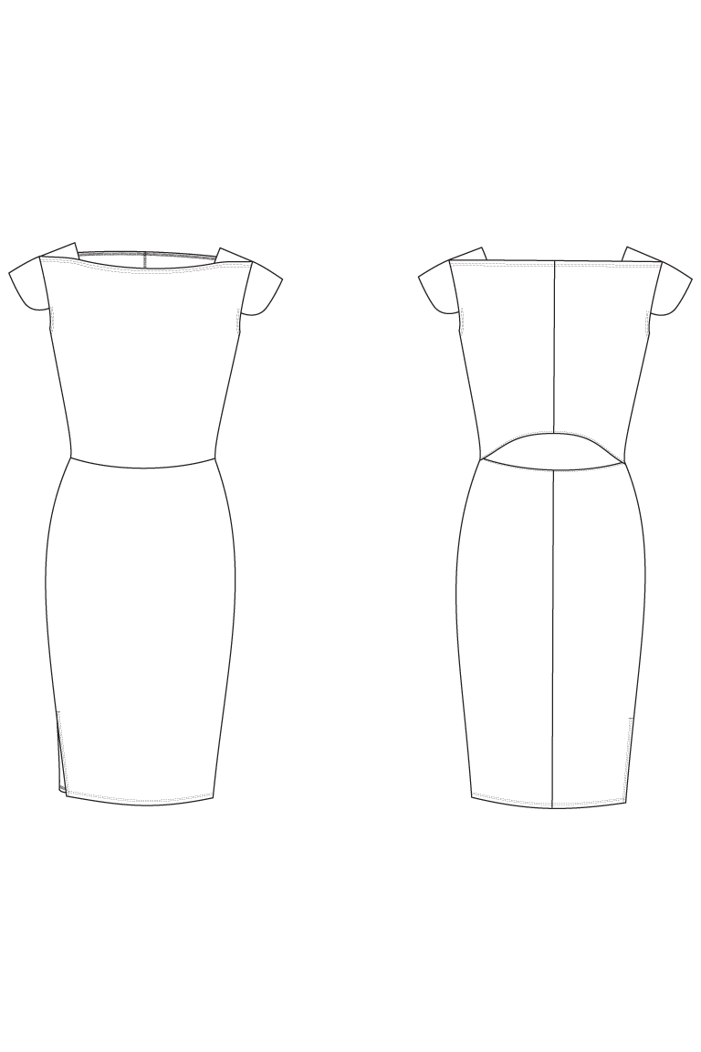 The Ida Dress Bonus sewing pattern, from Seamwork