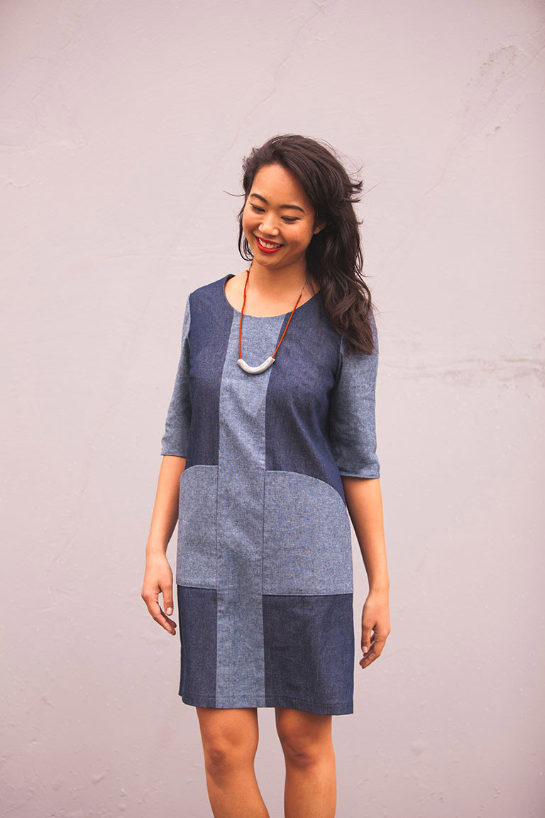 The Sonya sewing pattern, from Seamwork