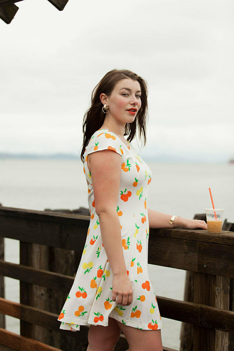 The Gabrielle sewing pattern, from Seamwork