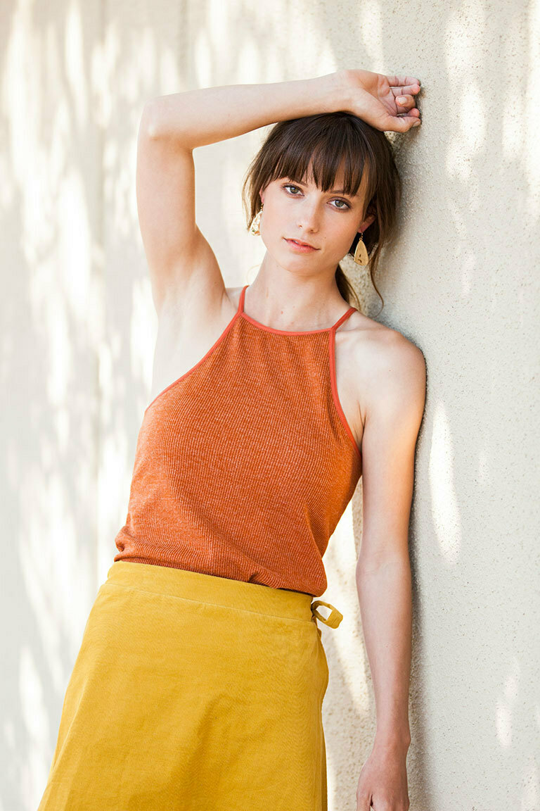 The Julia Tank Bonus sewing pattern, from Seamwork