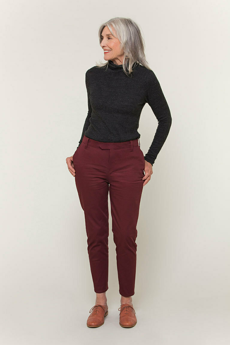 The Melody Trousers Bonus sewing pattern, from Seamwork