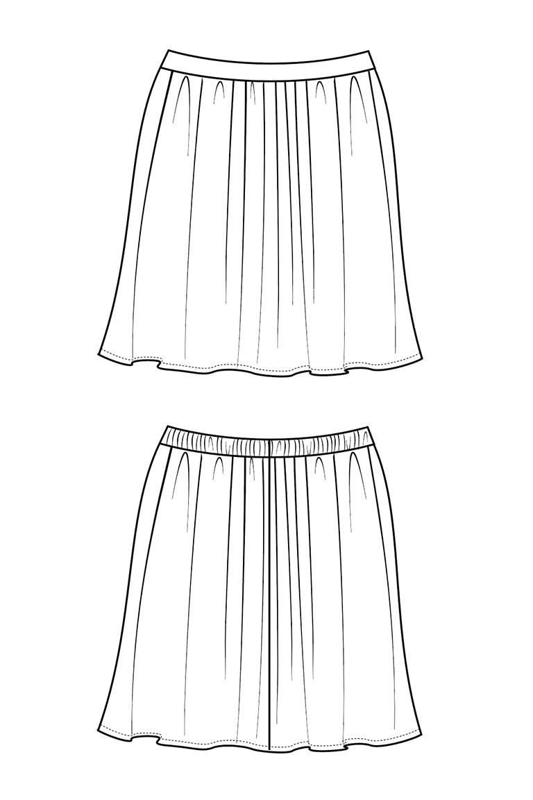 The Jenna sewing pattern, from Seamwork