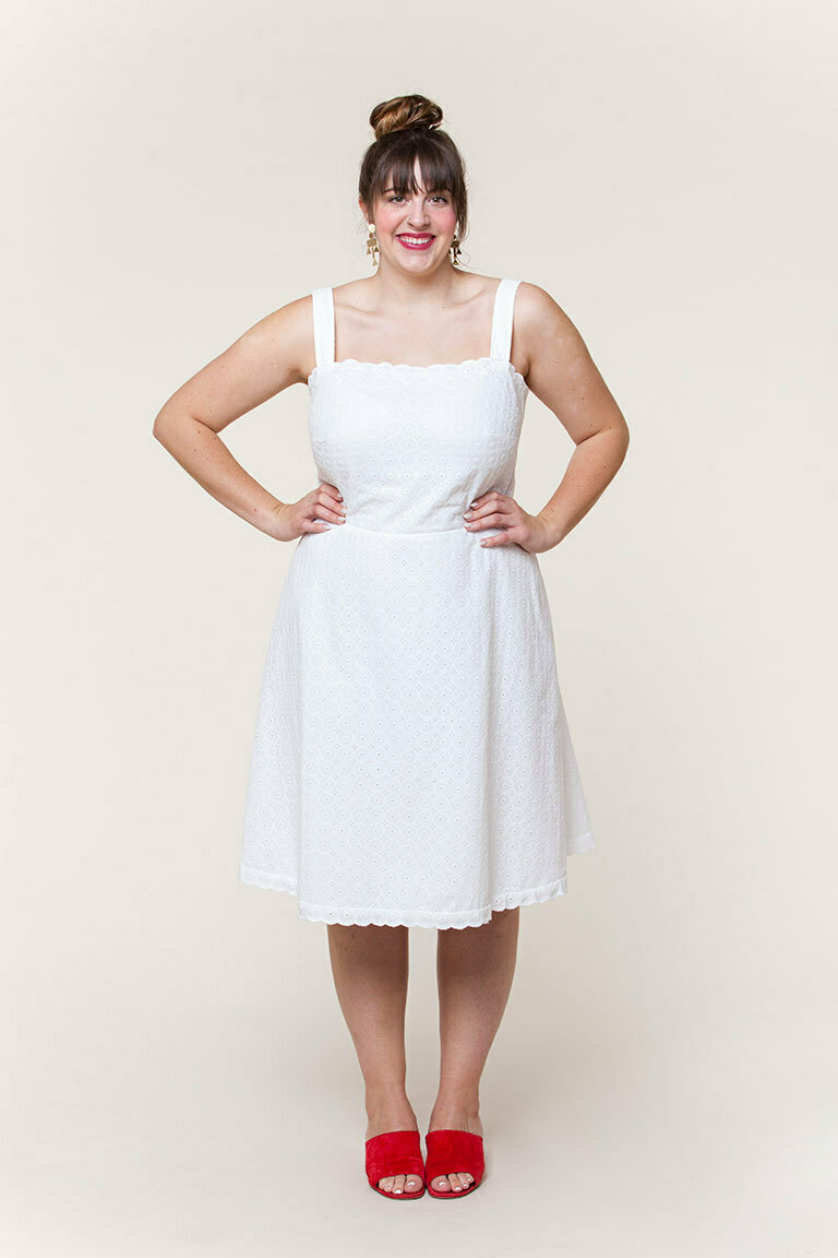 The Amber Dress Bonus sewing pattern, from Seamwork