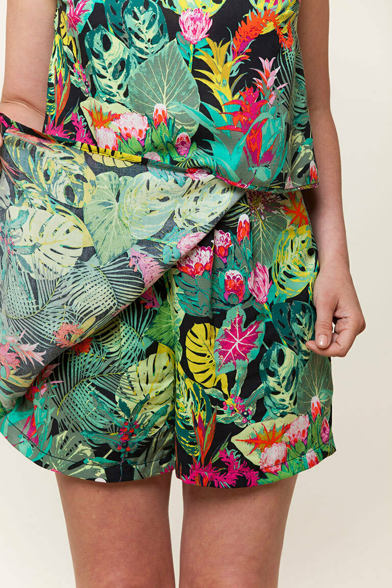 The Heidi Shorts Bonus sewing pattern, from Seamwork