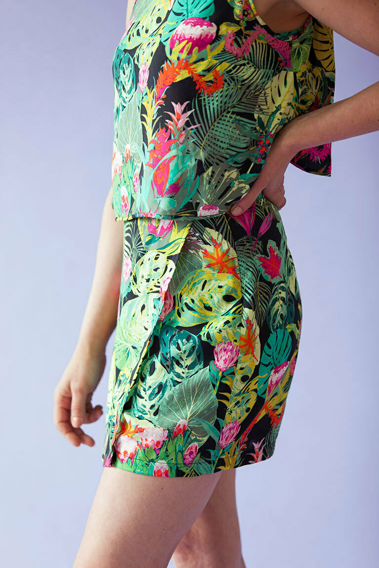 The Heidi Shorts Bonus sewing pattern, from Seamwork