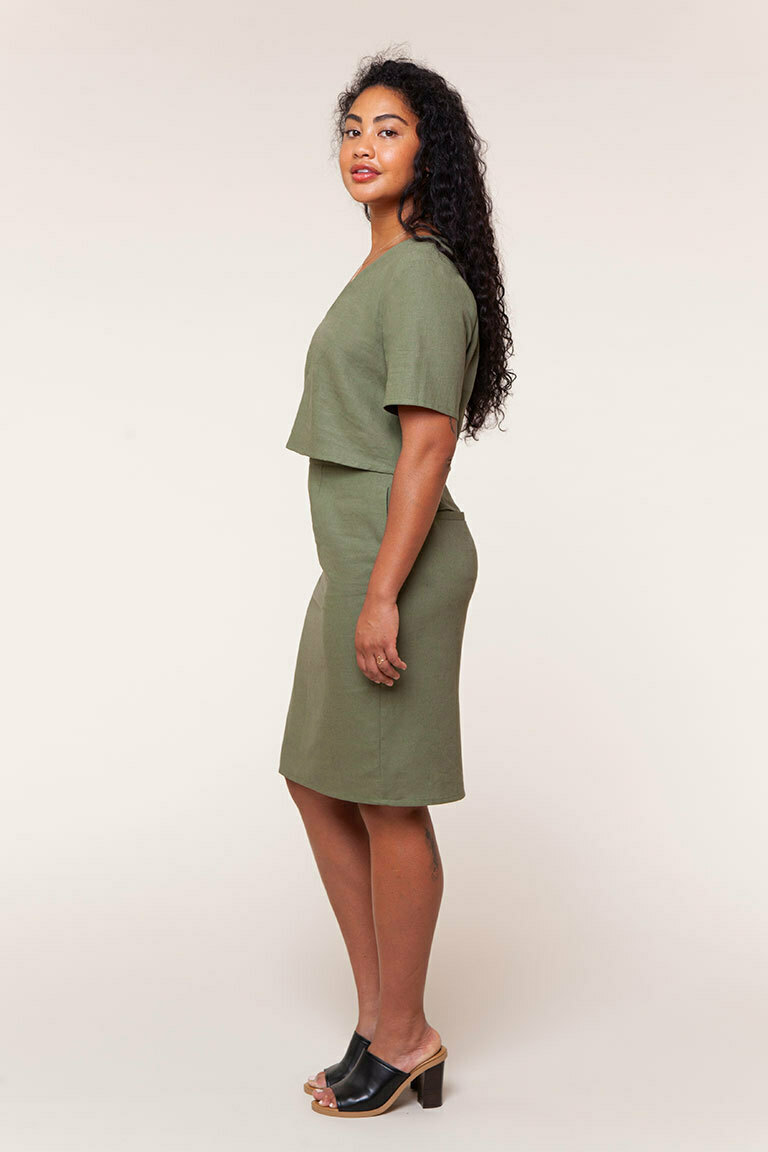The Christina Skirt Bonus sewing pattern, from Seamwork