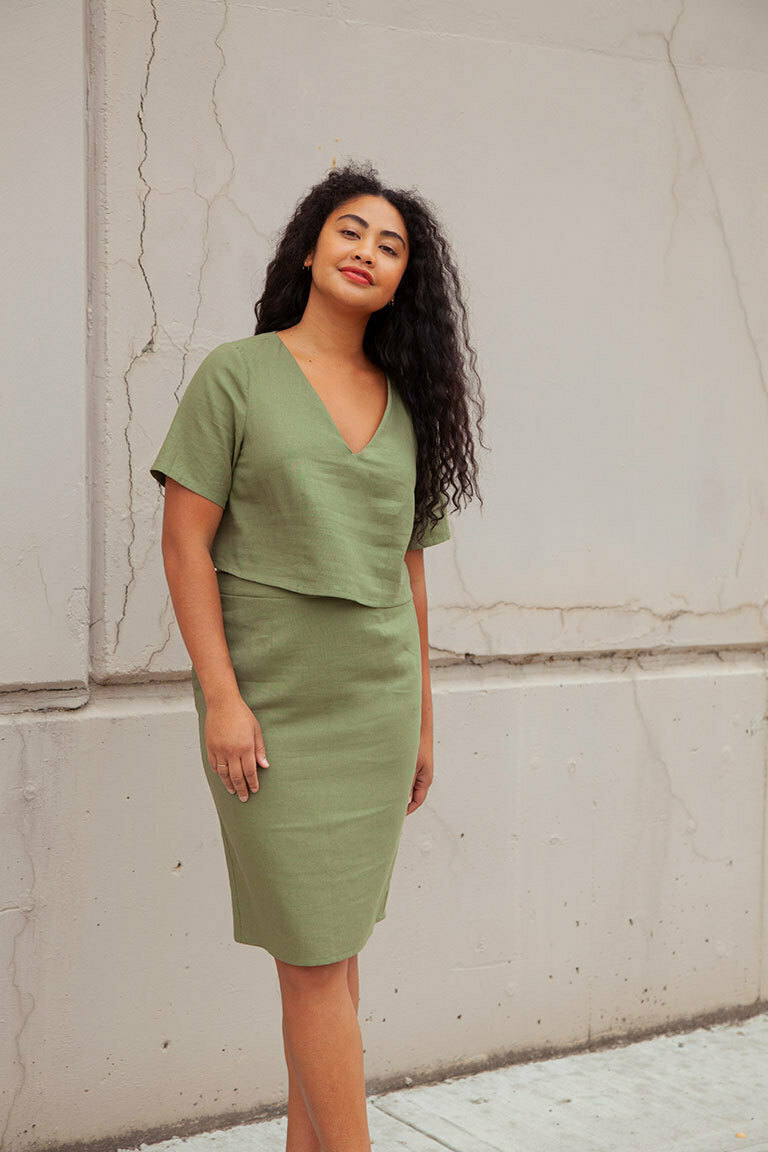 The Christina sewing pattern, from Seamwork