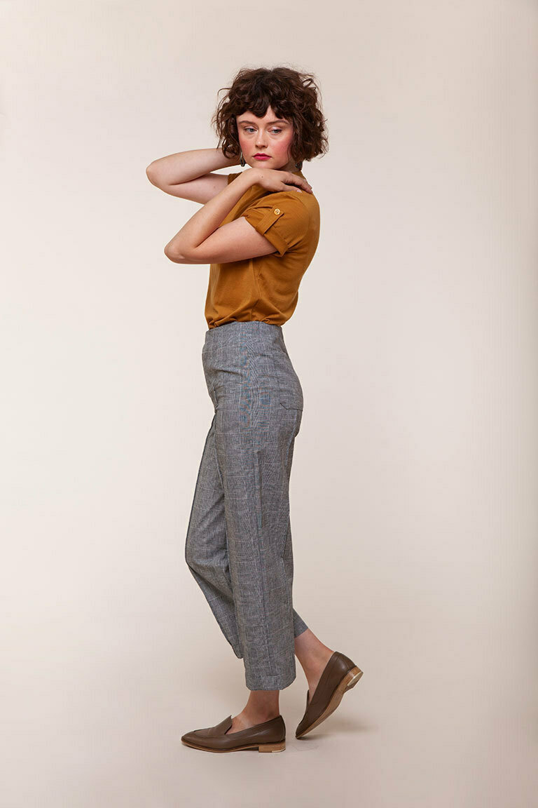 The Callahan Pants Bonus sewing pattern, from Seamwork