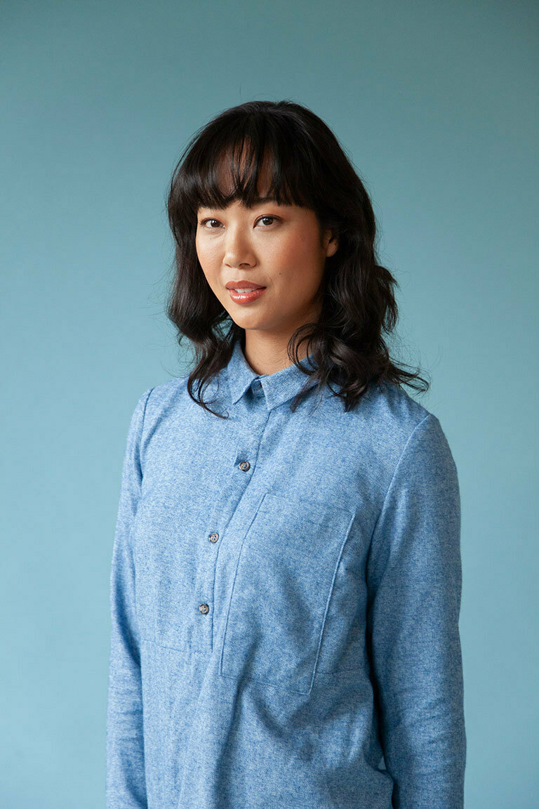 The Rachel Top Bonus sewing pattern, from Seamwork