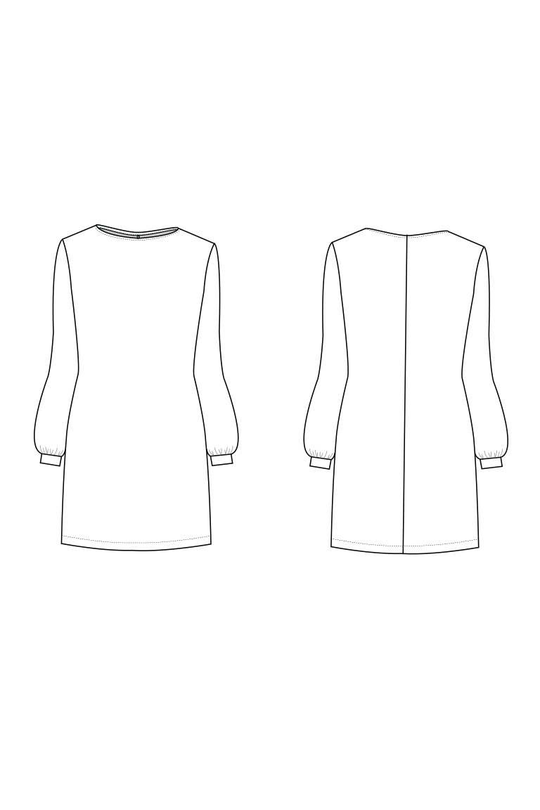 The Brit sewing pattern, from Seamwork