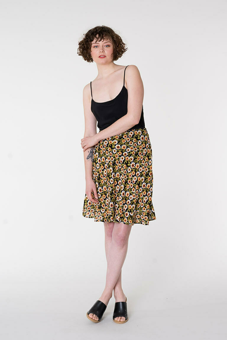 The Everly Skirt Bonus sewing pattern, from Seamwork