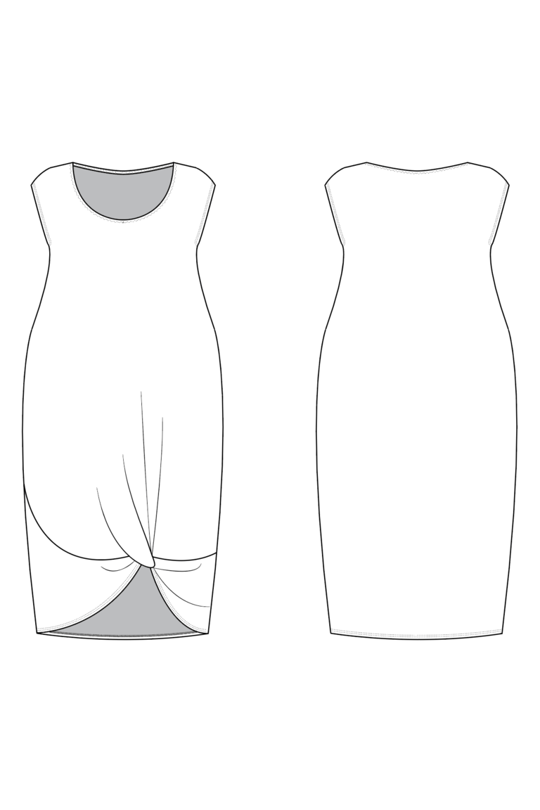 The Gene sewing pattern, from Seamwork