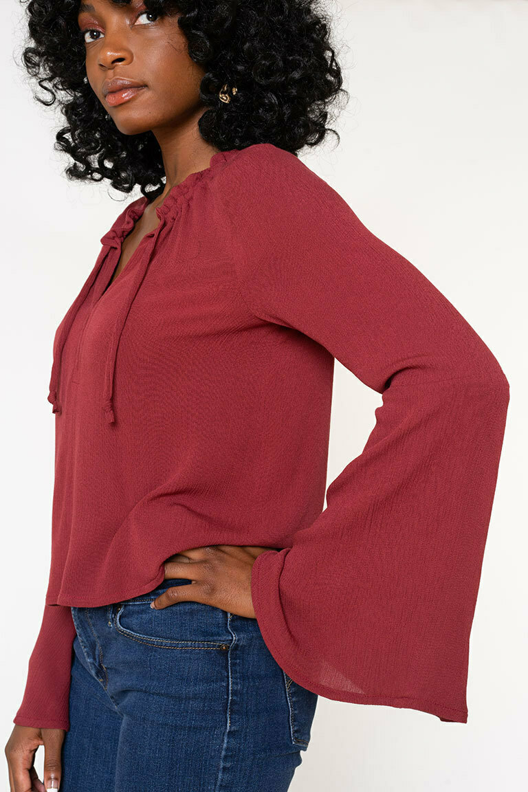 The Emmie Blouse Bonus sewing pattern, from Seamwork