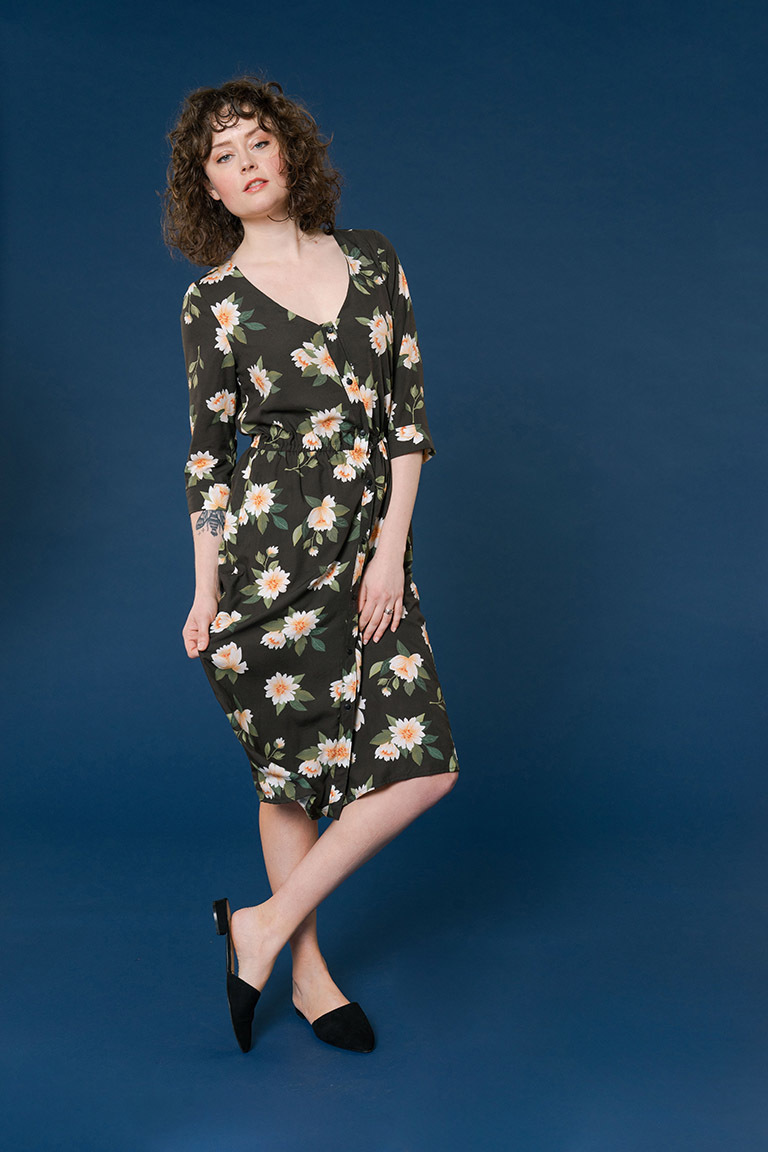 The Bertie Dress Bonus sewing pattern, from Seamwork