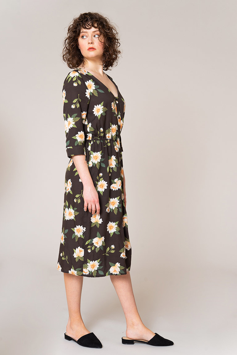 The Bertie Dress Bonus sewing pattern, from Seamwork