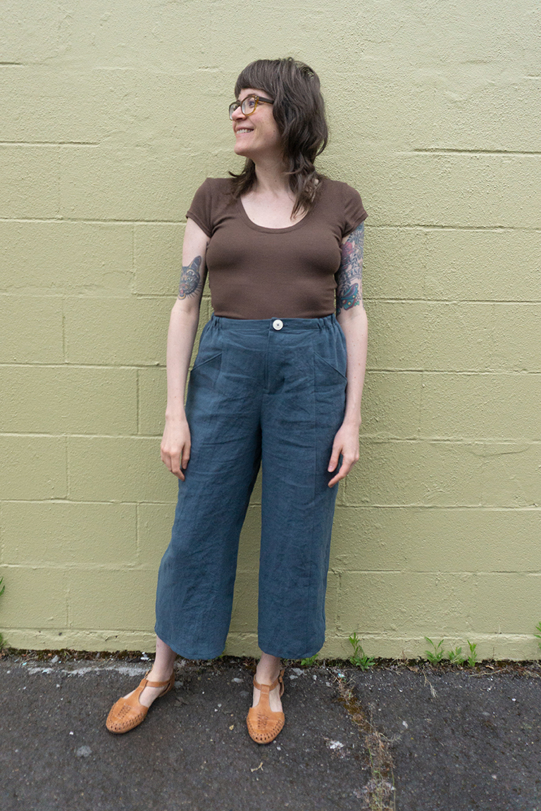 The Dorian Shorts Bonus sewing pattern, from Seamwork