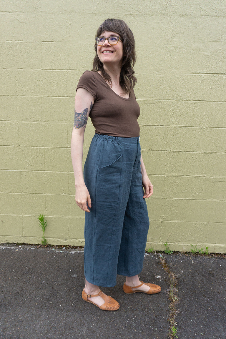 The Dorian Shorts Bonus sewing pattern, from Seamwork