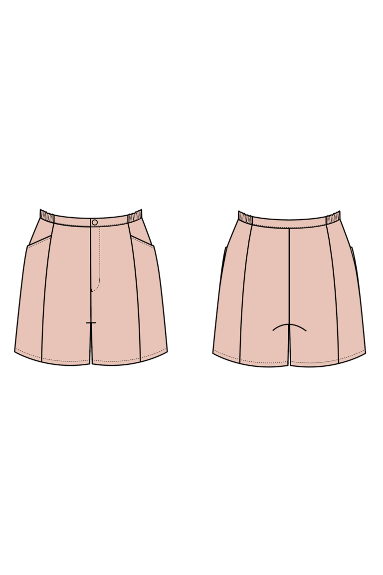 The Dorian sewing pattern, from Seamwork