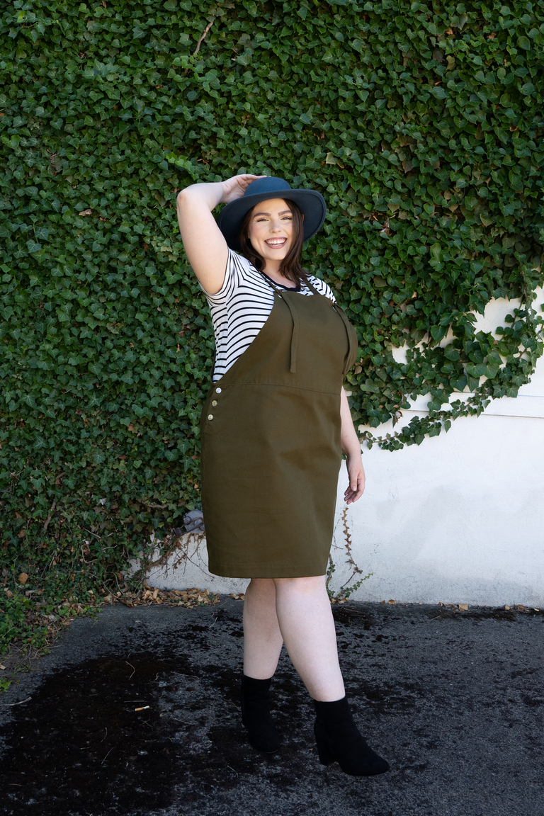 The Beckett Jumpsuit Bonus sewing pattern, from Seamwork