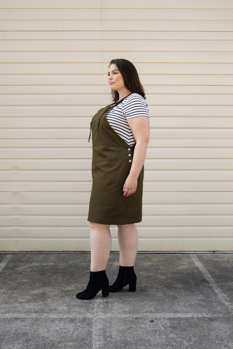 The Beckett Jumpsuit Bonus sewing pattern, from Seamwork