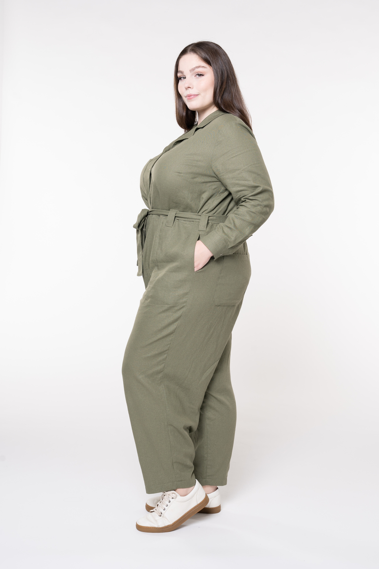The Campbell Jumpsuit Bonus sewing pattern, from Seamwork