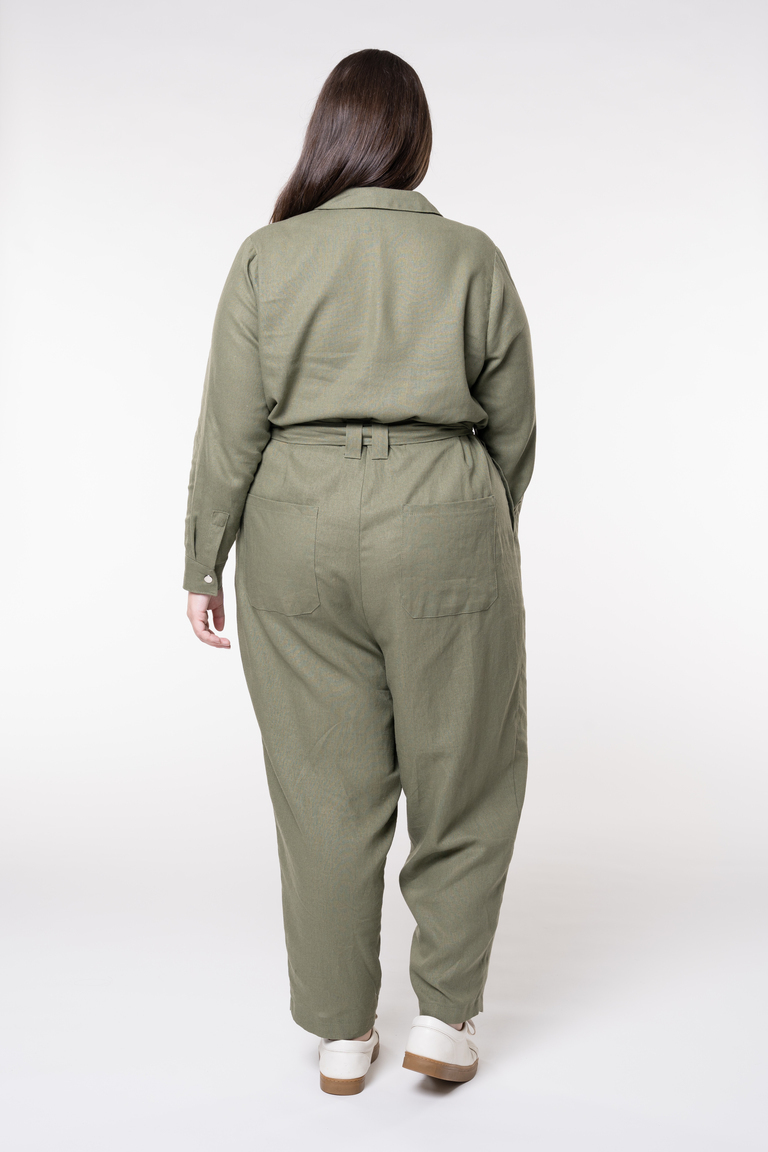 The Campbell Jumpsuit Bonus sewing pattern, from Seamwork